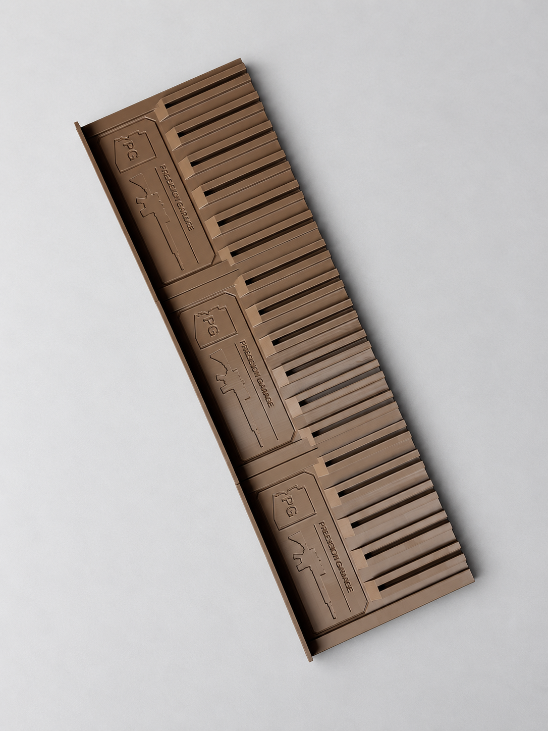 UpRanger organizer branded panels angled view
