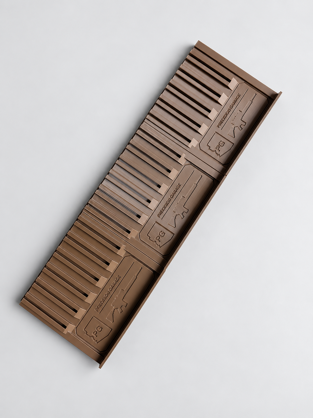 UpRanger organizer panels opposite angled view